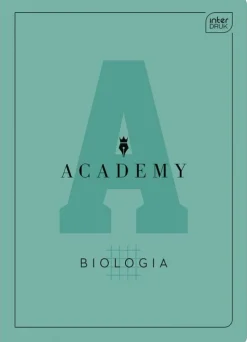 INTERDRUK Zeszyt A5 60k kratka M 90g Biologia ACADEMY