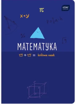 INTERDRUK Zeszyt A5 60k kratka matematyka HYBRID FSC Credit p10 mix cena za 1szt