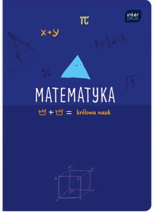 INTERDRUK Zeszyt A5 60k kratka matematyka HYBRID FSC Credit p10 mix cena za 1szt