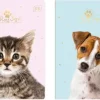 INTERDRUK Zeszyt A5 16k kratka UV Kolekcja puppy sign p20 mix cena za 1 szt