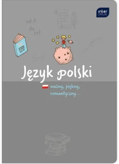 INTERDRUK Zeszyt A5 60k linia polski HYBRID FSC Credit p10 mix cena za 1 szt