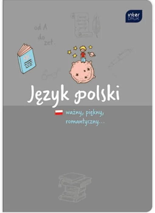 INTERDRUK Zeszyt A5 60k linia polski HYBRID FSC Credit p10 mix cena za 1 szt